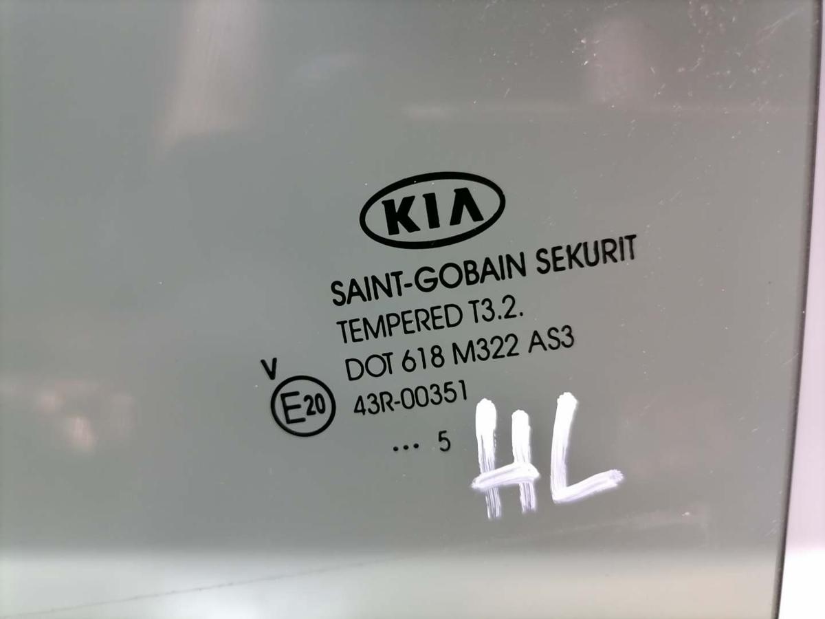 Kia Sportage 3 SL original Türscheibe hinten links Bj.2015